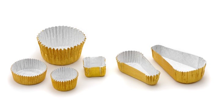 Cápsulas aluminio y oro